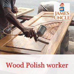 Wood Polish worker Mr. Kanai Das in Jalpaiguri